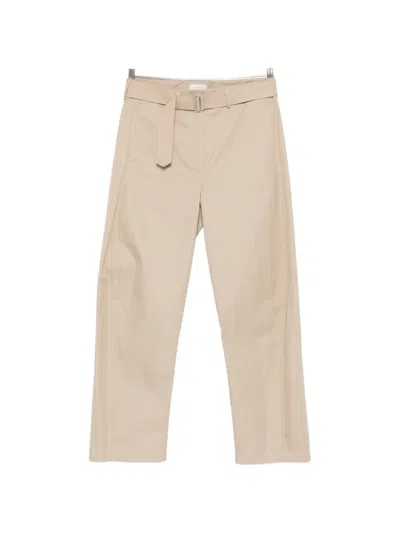 Magda Butrym Belted Trousers In Neutral