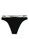 Magda Butrym Pearl Bikini Bottom In Black