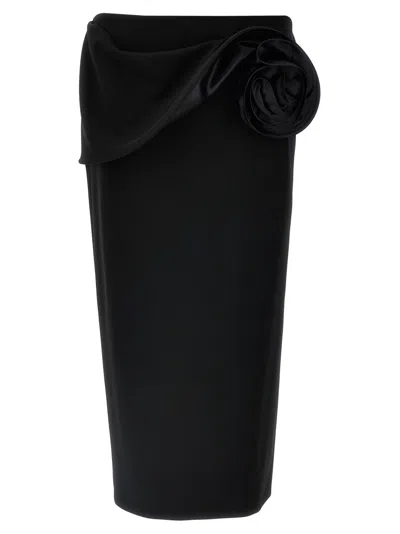 MAGDA BUTRYM BLACK 05 SKIRT