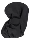 Magda Butrym Ruffle Detail Structured Silhouette Dress In Black