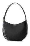 MAGDA BUTRYM BLACK LEATHER MEDIUM VESNA HANDBAG