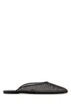 Magda Butrym Black Mesh Mule In Black