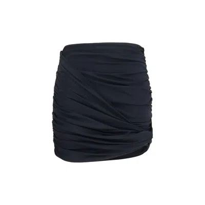 Magda Butrym Black Polyamide Mini Skirt