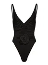 Magda Butrym Swimsuit 02 One-piece Swimsuit In Black