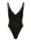 Magda Butrym Swimsuit 02 One-piece Swimsuit In Black