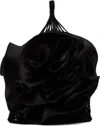 Magda Butrym Small Devana Crochet Top Handle Bag In Black