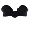 Magda Butrym Top Bikini In Nylon Stretch Nero  Donna