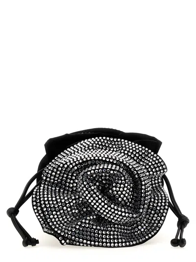 Magda Butrym Black Viscose Crossbody Women's Bag
