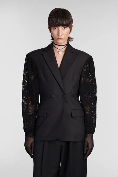 Magda Butrym Blazer In Black