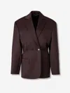 Magda Butrym Blazer By In Black