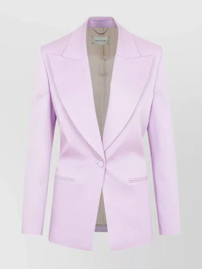 MAGDA BUTRYM BLAZER LAPEL BUTTONED CUFFS