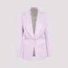 Magda Butrym Single-breasted Blazer In Lilac