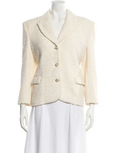 Pre-owned Magda Butrym Blazer In Neutral