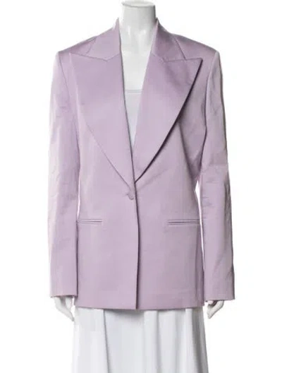 Pre-owned Magda Butrym Blazer In Purple