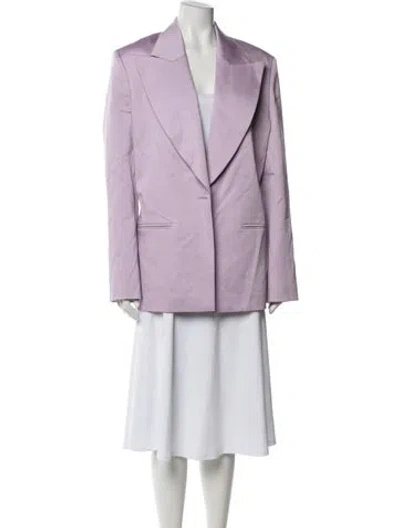 Pre-owned Magda Butrym Blazer In Purple