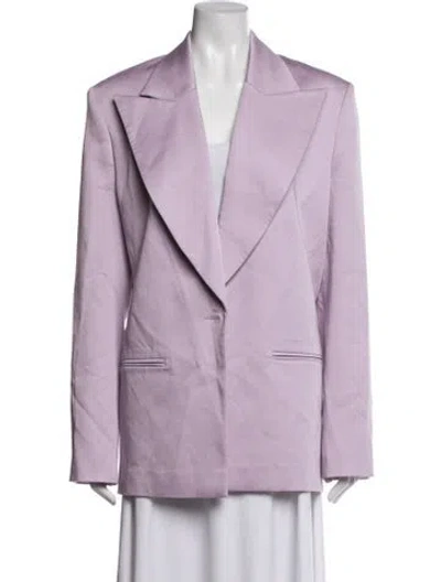 Pre-owned Magda Butrym Blazer In Purple