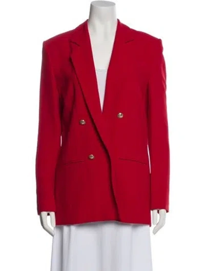 Pre-owned Magda Butrym Blazer In Red