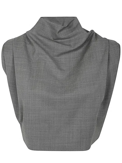 Magda Butrym Blouse In Grey