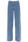 MAGDA BUTRYM BLUE BAGGY LOW WAIST JEANS FOR WOMEN