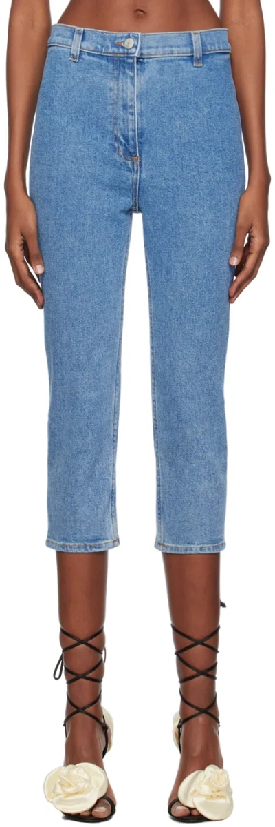 Magda Butrym Blue Slim-fit Jeans
