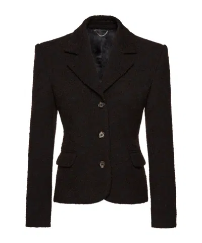 Magda Butrym Bouclé Blazer In Black