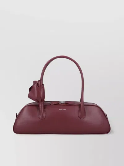 Magda Butrym Brigitte Floral Detail Top Handle Bag In Pink