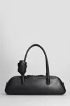 Magda Butrym Brigitte Hand Bag In Black Leather In Black