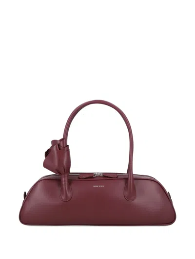 Magda Butrym Brigitte Leather Shoulder Bag In Red