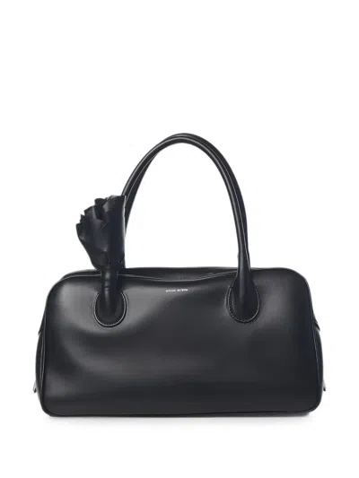 Magda Butrym Brigitte Leather Tote Bag In Black