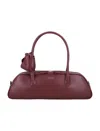 Magda Butrym Burgundy Brigitte Trapeze Shoulder Bag In Burgundy
