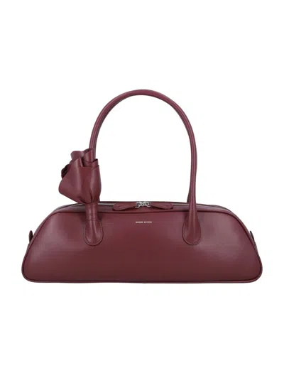 Magda Butrym Brigitte Trapeze Bag In Burgundy