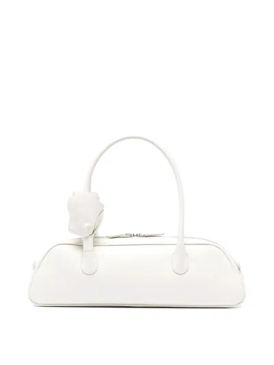 Magda Butrym Brigitte Trapeze Bag In White