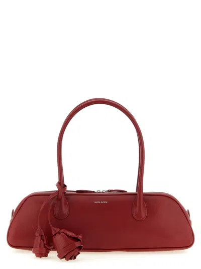 Magda Butrym 'brigitte Trapeze' Handbag In Red
