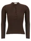 Magda Butrym Luxe Silk Knit Sweater