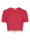 Magda Butrym Buttoned-up Cropped Cardigan