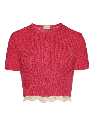 Magda Butrym Buttoned-up Cropped Cardigan