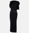 Magda Butrym Caped Gown In Black