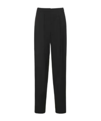 Magda Butrym Casual Straightleg Pants In Black