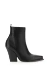 Magda Butrym Cowboy Boots In Black