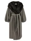 Magda Butrym Coat 07 Coats And Trench Coats Gray In Gray