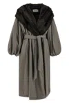 Magda Butrym Coat 07 Coats And Trench Coats Gray In Multi