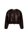 Magda Butrym Balloon-sleeve Bomber Jacket