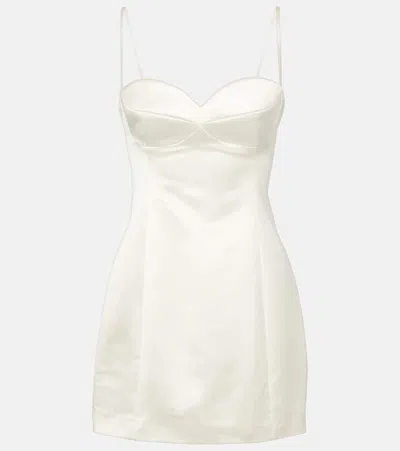 Magda Butrym Cotton-blend Midi Dress In White