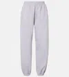 Magda Butrym Cotton-blend Sweatpants In Gray