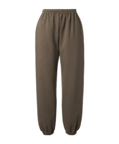 Magda Butrym Cotton-blend Sweatpants In Gray
