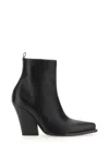 Magda Butrym Cowboy Boots In Black