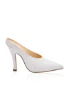 Magda Butrym Cream Mules In White