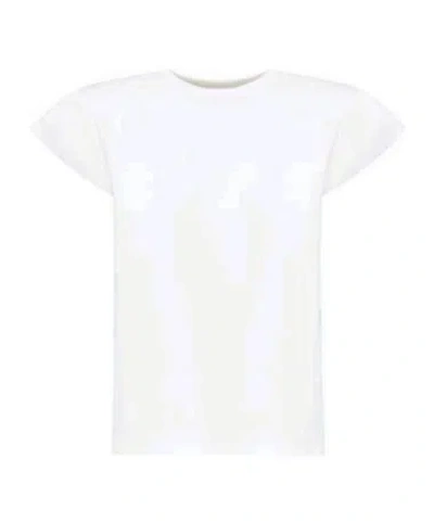 Magda Butrym Crew Neck T-shirt In White