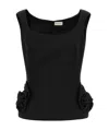 Magda Butrym Crew Neck Vest In Black