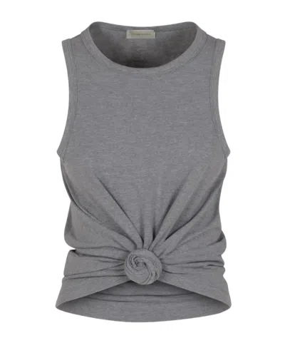 Magda Butrym Crew Neck Vest In Gray